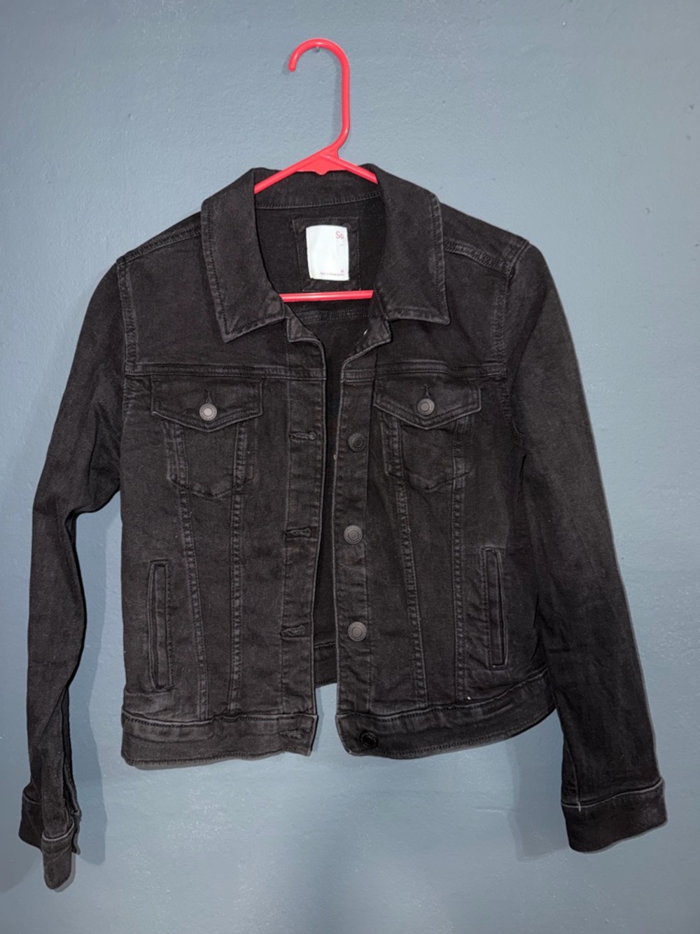 Black Jean Jacket